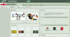 Desktop Screenshot of english-penguins.deviantart.com