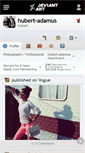 Mobile Screenshot of hubert-adamus.deviantart.com