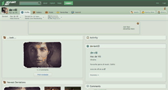Desktop Screenshot of de-vill.deviantart.com