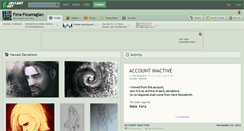 Desktop Screenshot of fera-feueragian.deviantart.com