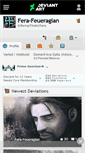 Mobile Screenshot of fera-feueragian.deviantart.com