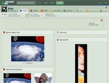 Tablet Screenshot of jfryk.deviantart.com
