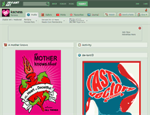 Tablet Screenshot of kscness.deviantart.com
