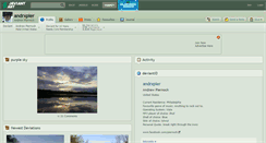 Desktop Screenshot of andrxpier.deviantart.com