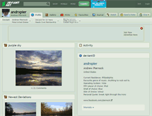 Tablet Screenshot of andrxpier.deviantart.com