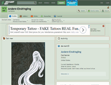 Tablet Screenshot of andere-eindringling.deviantart.com