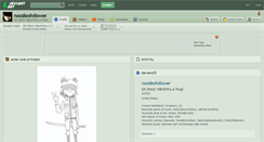 Desktop Screenshot of noodlesfollower.deviantart.com