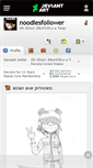 Mobile Screenshot of noodlesfollower.deviantart.com