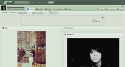 Desktop Screenshot of frightenupthedays.deviantart.com