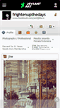 Mobile Screenshot of frightenupthedays.deviantart.com