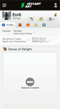 Mobile Screenshot of esxit.deviantart.com