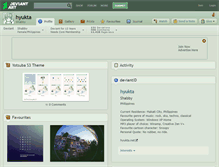 Tablet Screenshot of hyukta.deviantart.com