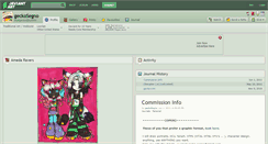 Desktop Screenshot of geckosegno.deviantart.com