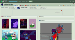 Desktop Screenshot of envy-is-my-god.deviantart.com