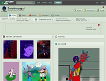 Tablet Screenshot of envy-is-my-god.deviantart.com