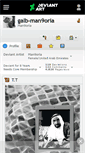 Mobile Screenshot of galb-man9oria.deviantart.com