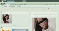 Desktop Screenshot of jkle.deviantart.com