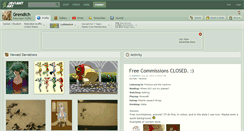 Desktop Screenshot of grendich.deviantart.com