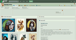 Desktop Screenshot of nandacorrea.deviantart.com