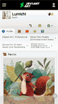 Mobile Screenshot of lumichi.deviantart.com