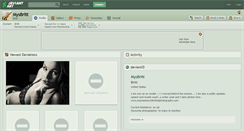 Desktop Screenshot of mysbritt.deviantart.com
