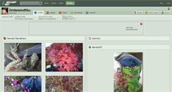 Desktop Screenshot of deidaraandriku.deviantart.com