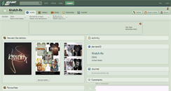 Desktop Screenshot of krutch-rx.deviantart.com