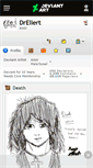 Mobile Screenshot of drellert.deviantart.com