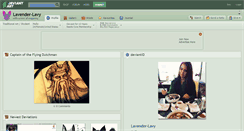 Desktop Screenshot of lavender-lavy.deviantart.com