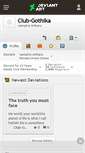 Mobile Screenshot of club-gothika.deviantart.com