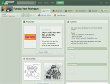 Tablet Screenshot of furuba-yaoi-pairings.deviantart.com