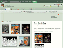 Tablet Screenshot of erosarts.deviantart.com