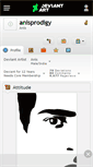 Mobile Screenshot of anisprodigy.deviantart.com