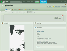 Tablet Screenshot of anisprodigy.deviantart.com