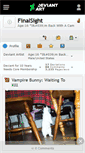 Mobile Screenshot of finalsight.deviantart.com
