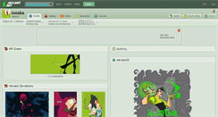 Desktop Screenshot of kotaiba.deviantart.com