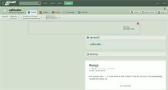 Desktop Screenshot of callavaho.deviantart.com