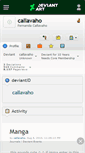 Mobile Screenshot of callavaho.deviantart.com