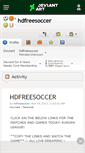 Mobile Screenshot of hdfreesoccer.deviantart.com