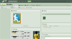 Desktop Screenshot of pes-edit.deviantart.com