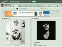 Tablet Screenshot of lalykiasca.deviantart.com