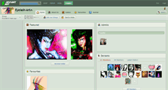 Desktop Screenshot of eyelash-art.deviantart.com