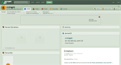 Desktop Screenshot of cryingplz.deviantart.com