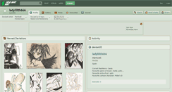Desktop Screenshot of ladylilith666.deviantart.com