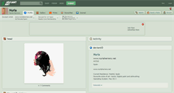 Desktop Screenshot of nuria.deviantart.com