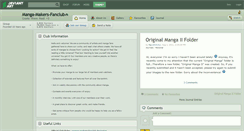 Desktop Screenshot of manga-makers-fanclub.deviantart.com