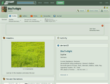 Tablet Screenshot of bisstwilight.deviantart.com