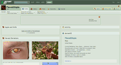 Desktop Screenshot of flawedutopia.deviantart.com