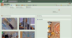 Desktop Screenshot of digi-rabbit.deviantart.com