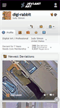 Mobile Screenshot of digi-rabbit.deviantart.com